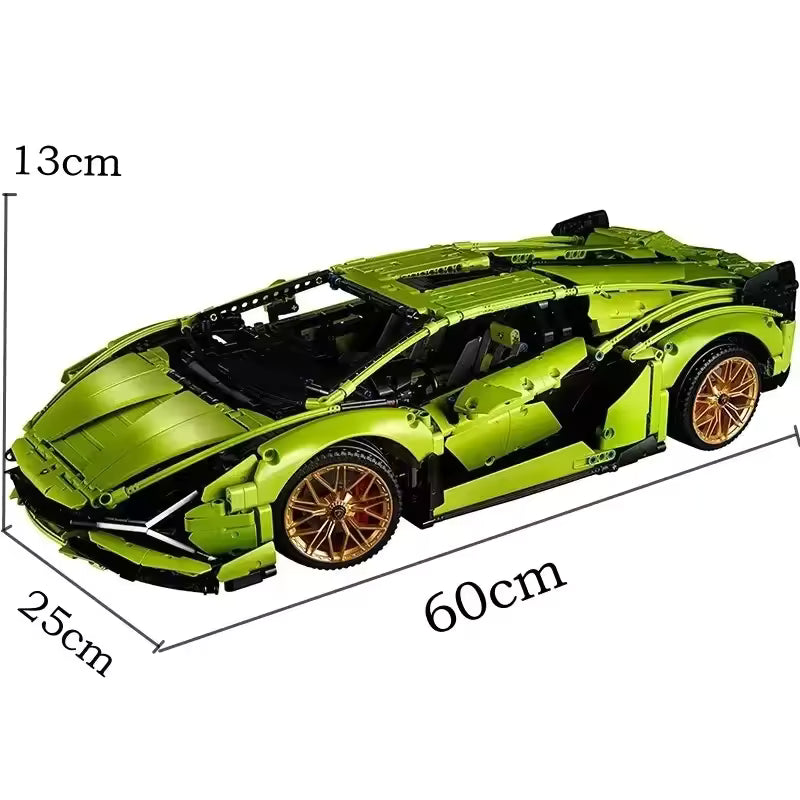 Green Lambos Supercar