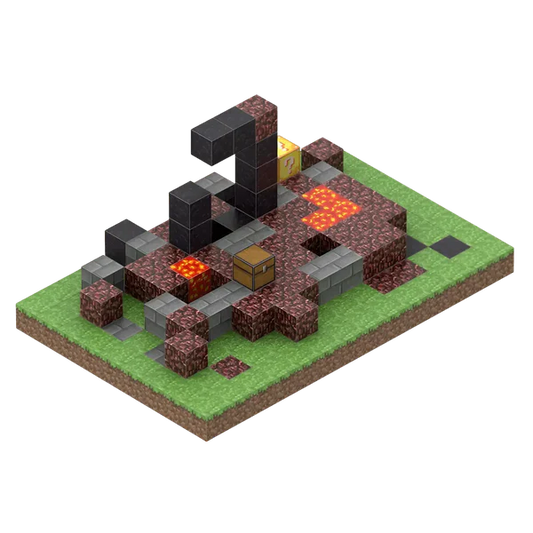 Magnetic Minecraft Blocks (100pcs)