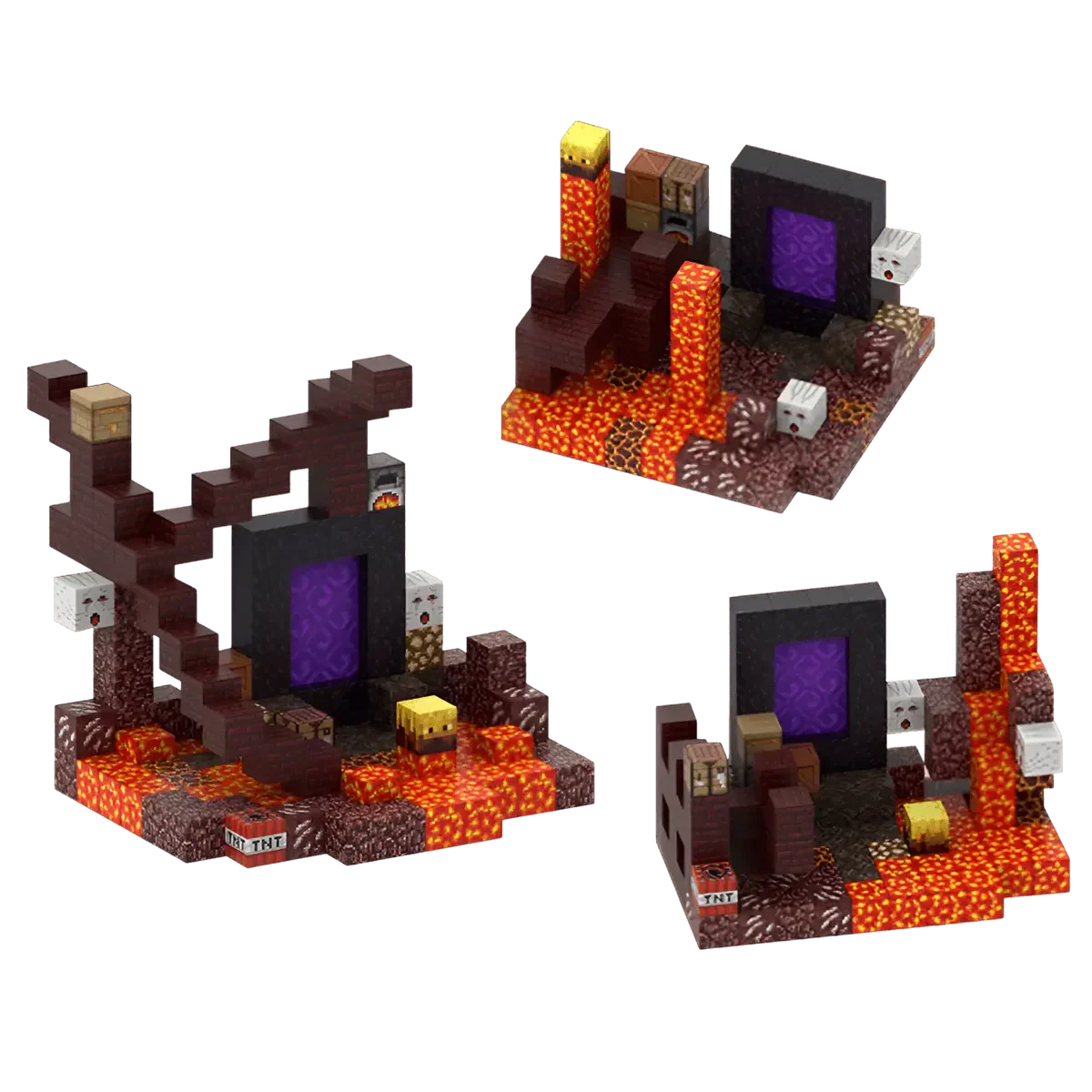 Magnetic Minecraft Blocks (300pcs)